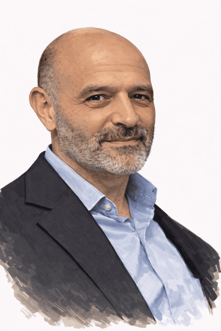 Portrait of Michel DAOUD, Treasurer of ICOMOS Lebanon