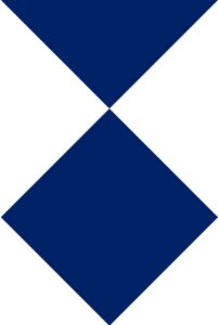 Blue and white shield emblem marking protected cultural property under the Hague Convention